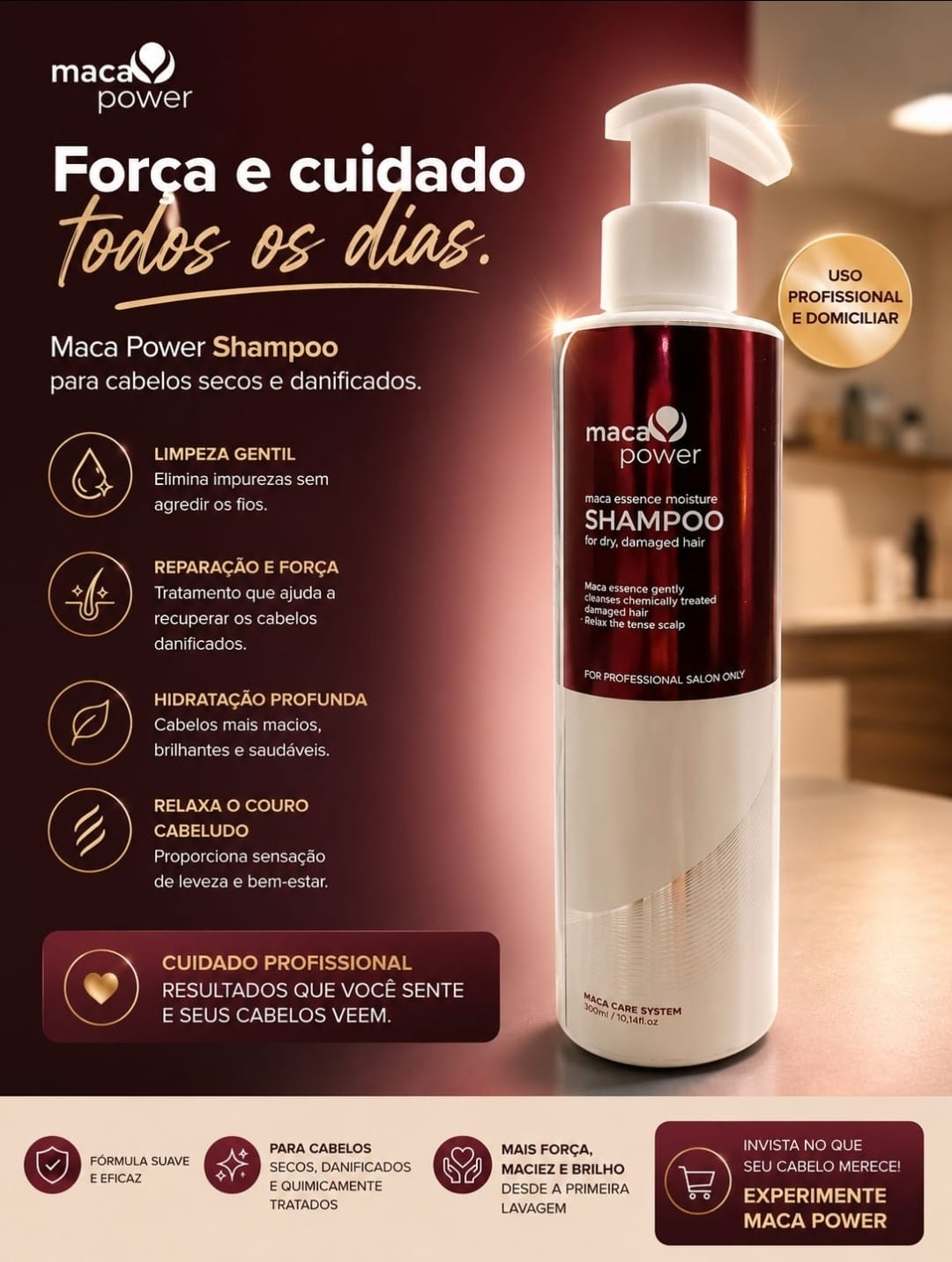 Maca Power Shampoo